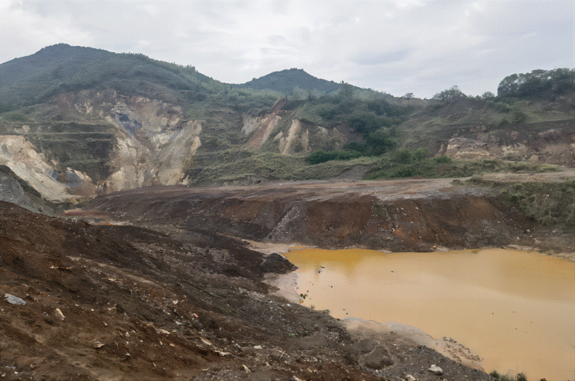 銅山、前山露天采坑復墾項目完成